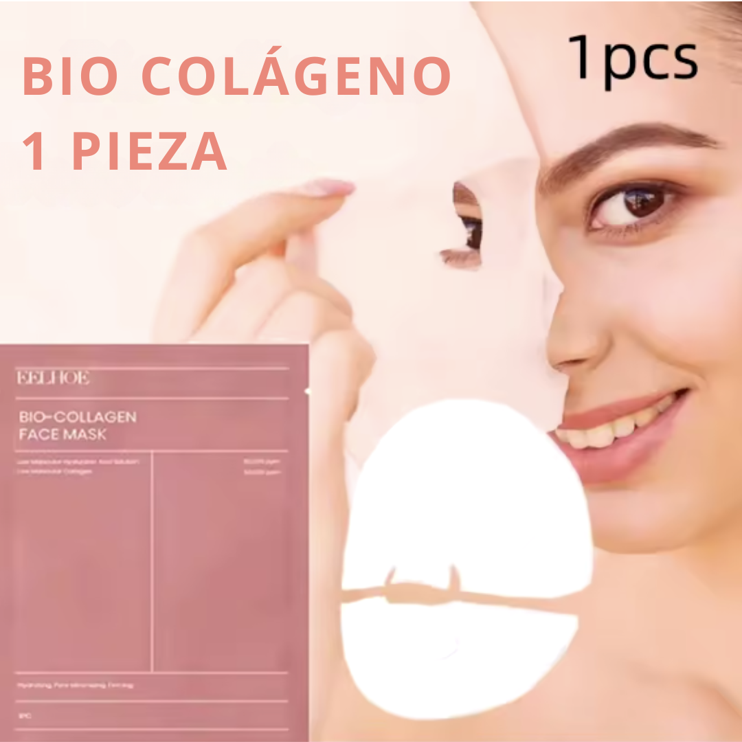 Mascarilla facial de bio-colágeno