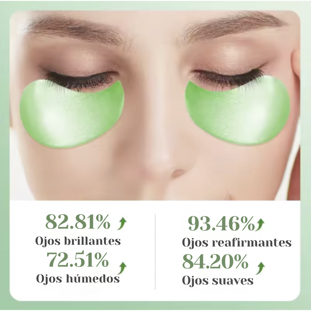 Mascarillas humectantes de Aloe Vera antiojeras