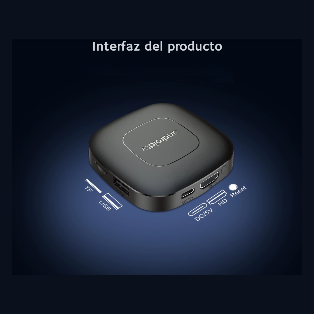 Decodificador Android TV - TV Box