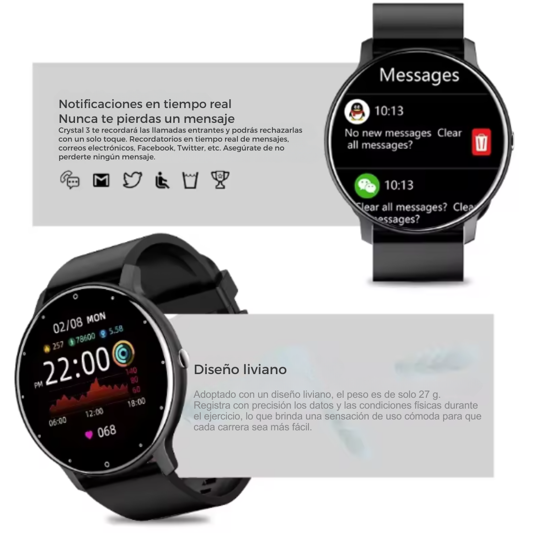 Smartwatch, atractivo reloj inteligente