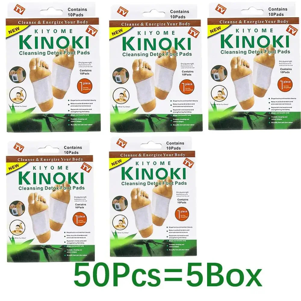 Kinoki parches desintoxicantes para pies