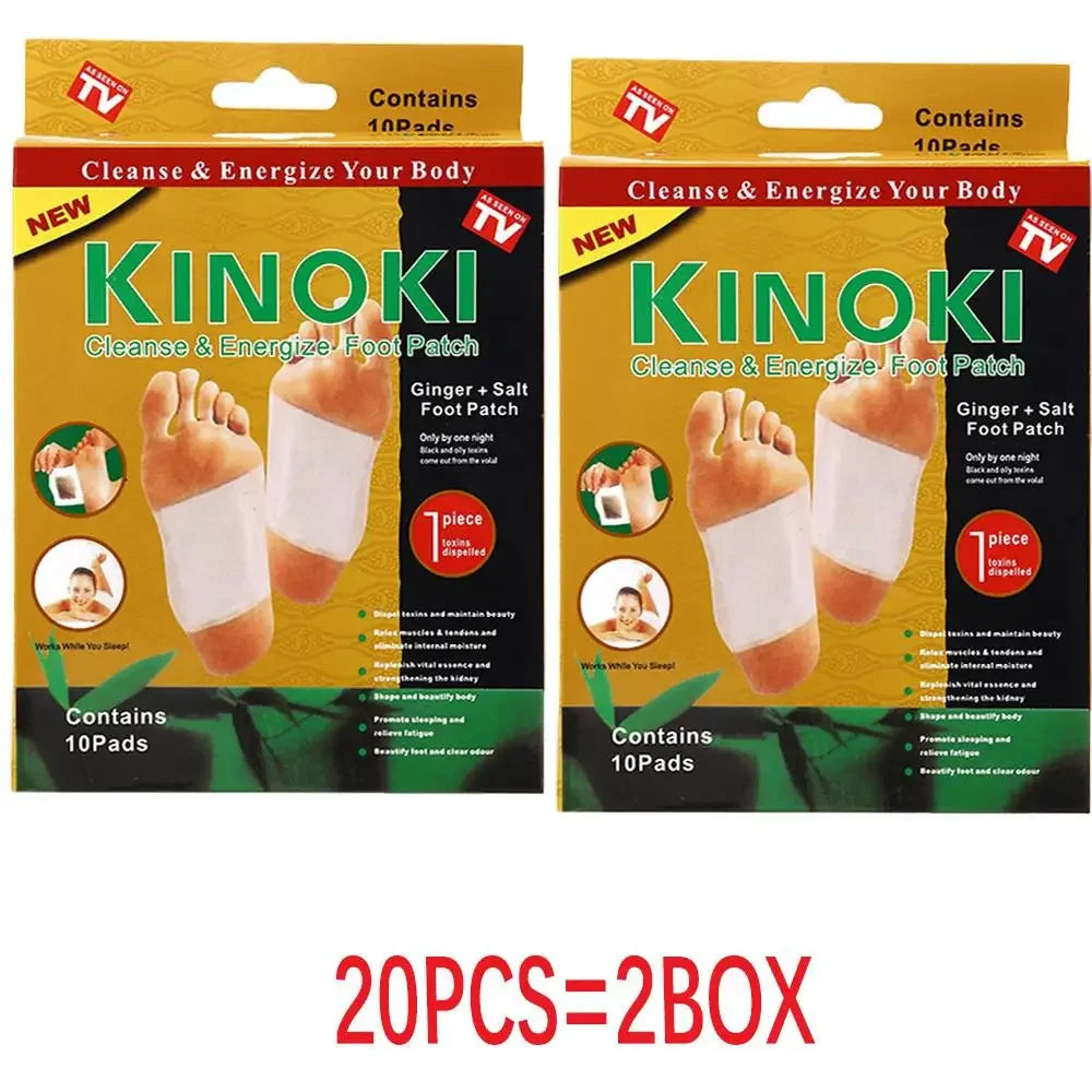 Kinoki parches desintoxicantes para pies