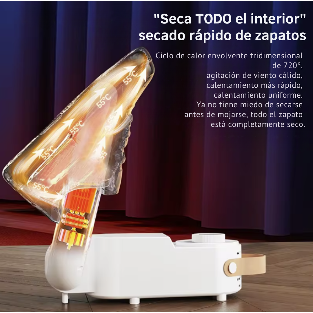 Secador de zapatos inteligente